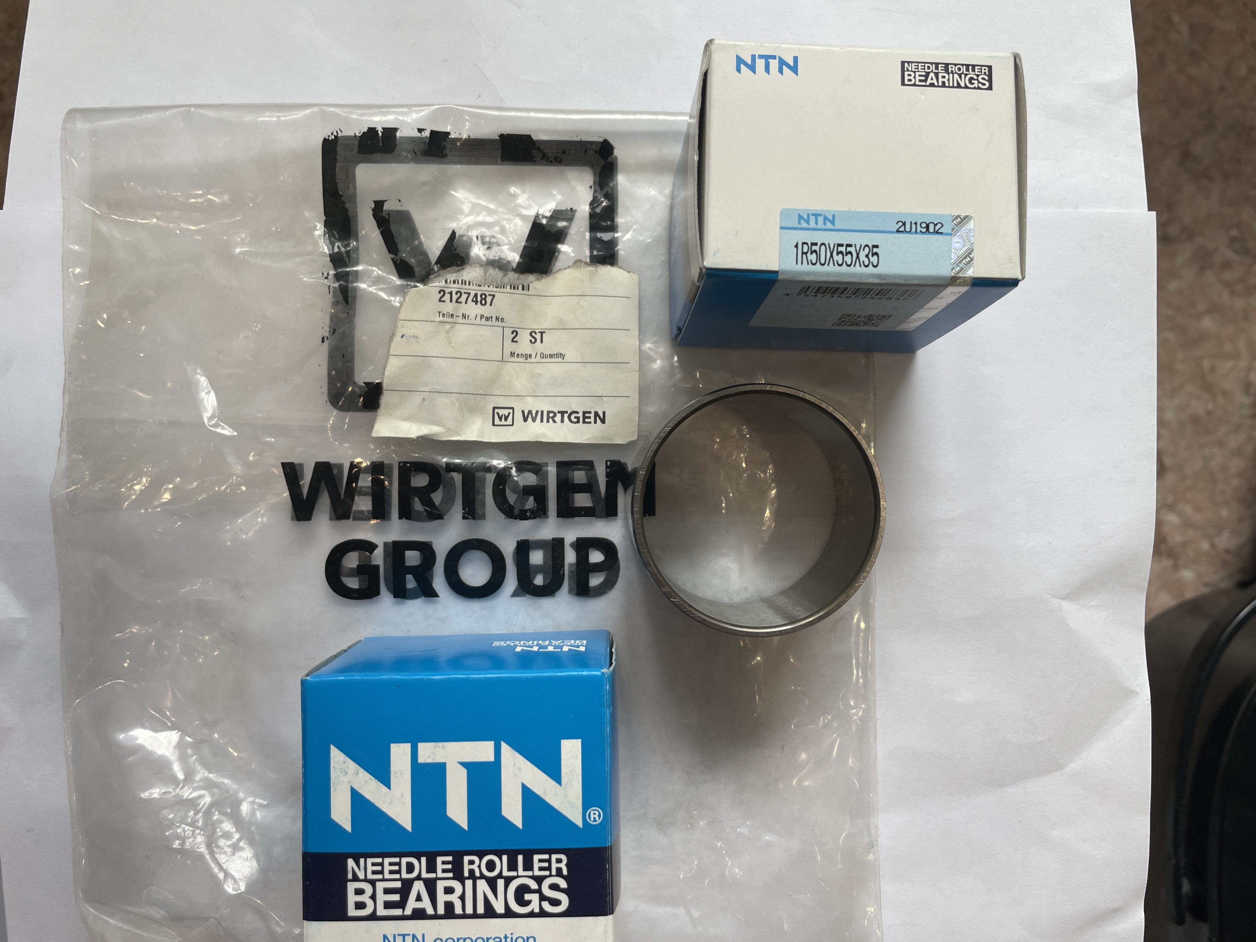 Втулка вала ведущего нижнего Wirtgen 2127487